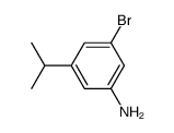 3-bromo-5-isopropylaniline structure