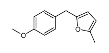 2-[(4-methoxyphenyl)methyl]-5-methylfuran Structure