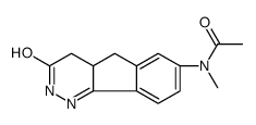 N-methyl-N-(3-oxo-2,4,4a,5-tetrahydroindeno[1,2-c]pyridazin-7-yl)acetamide Structure