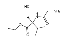 glycine-L-leucine ethyl ester hydrochloride Structure