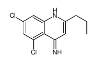 4-Amino-5,7-dichloro-2-propylquinoline Structure