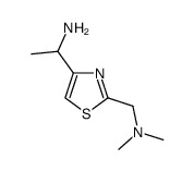 1-(2-Dimethylaminomethyl-thiazol-4-yl)-ethylamine结构式