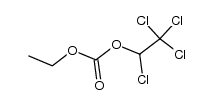 1,2,2,2-Tetrachloroethyl Ethyl Carbonate结构式