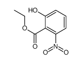 Ethyl 2-hydroxy-6-nitrobenzoate结构式