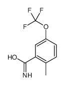 2-Methyl-5-(trifluoromethoxy)benzamide Structure