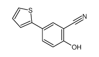 2-hydroxy-5-thiophen-2-ylbenzonitrile Structure