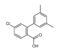 4-chloro-2-(3,5-dimethylphenyl)benzoic acid Structure