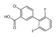 2-chloro-5-(2,6-difluorophenyl)benzoic acid结构式