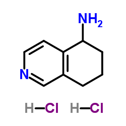 5,6,7,8-Tetrahydro-5-isoquinolinamine dihydrochloride Structure