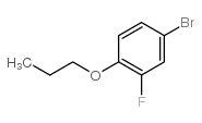 4-Bromo-2-fluoro-1-propoxybenzene Structure