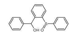 phenyl(2-(phenylsulfinyl)phenyl)methanol Structure