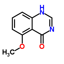 5-甲氧基喹唑啉-4(3H)-酮结构式