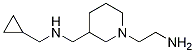 [1-(2-AMino-ethyl)-piperidin-3-ylMethyl]-cyclopropyl-Methyl-aMine Structure