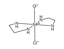 nickel(II)(ethylenediamine)2Cl2 Structure