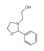 2-(2-phenyl-1,3-oxazolidin-3-yl)ethanol结构式