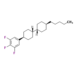 trans,trans-4'-Pentyl-4-(3,4,5-trifluorophenyl)bicyclohexyl Structure