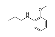 N-propyl-2-methoxyaniline Structure