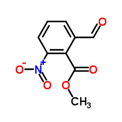 Methyl 2-formyl-6-nitrobenzoate Structure