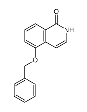 5-(benzyloxy)-1-hydroxyisoquinoline Structure