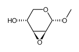 METHYL 2,3-ANHYDRO-A-D-LYXOFURANOSIDE结构式