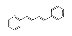 2-((1E,3E)-4-phenylbuta-1,3-dien-1-yl)pyridine Structure