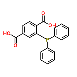 2-(Diphenylphosphino)terephthalic acid Structure