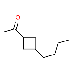 Ethanone, 1-(3-butylcyclobutyl)-, cis- (9CI) structure
