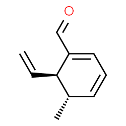 1,3-Cyclohexadiene-1-carboxaldehyde, 6-ethenyl-5-methyl-, trans- (9CI) structure