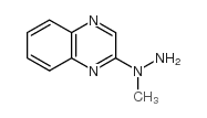 2-(1-甲基肼基)喹噁啉结构式