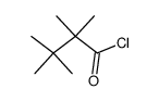 2,2,3,3-tetramethylbutyric acid chloride Structure