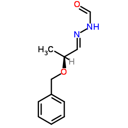 (S)-[2-(Benzyloxy)propylidene]hydrazinecarboxaldehyde picture
