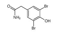 2-(3,5-dibromo-4-hydroxyphenyl)acetamide Structure