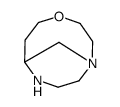 4-Oxa-1,8-diazabicyclo[5.3.1]undecane (9CI)结构式