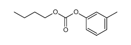 Kohlensaeure-butyl-m-tolyl-ester Structure