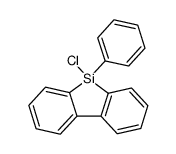 5-chloro-5-phenyl-5H-dibenzosilole Structure