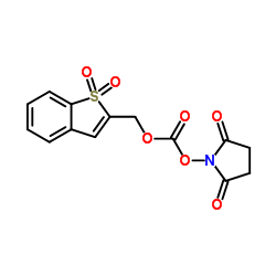1,1-DIOXOBENZO[B]THIOPHEN-2-YLMETHYL N-SUCCIMIDYL CARBONATE Structure