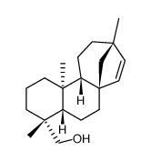 (8R,13S)-13-Methyl-17-norkaur-15-en-18-ol结构式