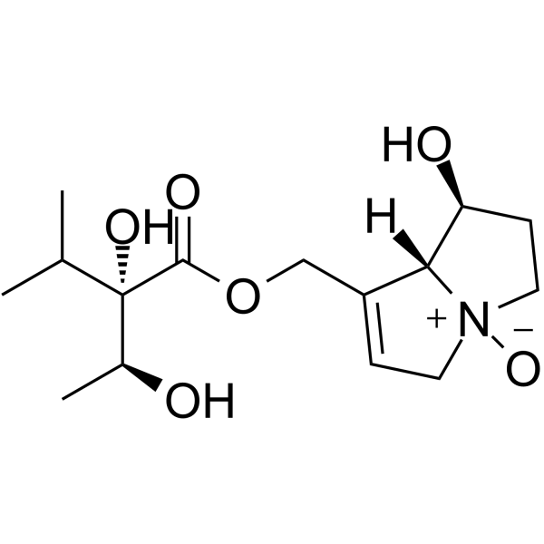 Echinatine N-oxide结构式