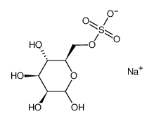 D-Mannose-6-O-sulphatesodiumsalt Structure