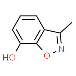 1,2-Benzisoxazol-7-ol, 3-methyl- (9CI) structure
