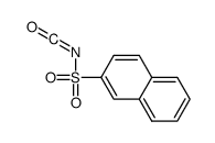 N-(oxomethylidene)naphthalene-2-sulfonamide Structure