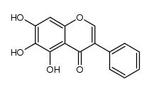 5,6,7-trihydroxy-3-phenyl-chromen-4-one Structure