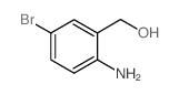 (2-Amino-5-bromophenyl)methanol structure