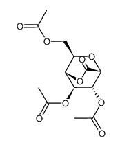 D-glycero-L-manno-Heptonic acid, 2,6-anhydro-, .delta.-lactone, 3,4,7-triacetate picture