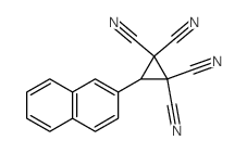 3-naphthalen-2-ylcyclopropane-1,1,2,2-tetracarbonitrile Structure