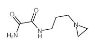 Ethanediamide,N1-[3-(1-aziridinyl)propyl]-结构式