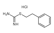 S-phenethyl-isothiourea, hydrochloride结构式