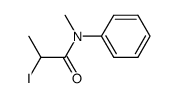 2-iodo-N-methyl-N-phenylpropanamide Structure
