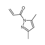 1-(3,5-dimethylpyrazol-1-yl)prop-2-en-1-one结构式