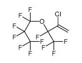 2-chloro-3,4,4,4-tetrafluoro-3-(1,1,2,2,3,3,3-heptafluoropropoxy)but-1-ene结构式